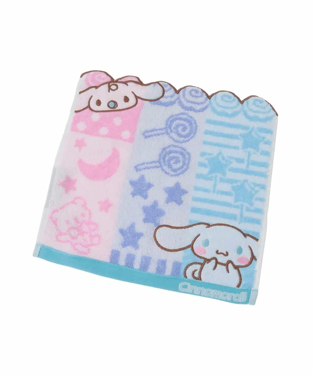 KGYGD16006 a.v.v KIDS(アー・ヴェ・ヴェ) [KIDS]【シナモロール】シャンブルミニタオル ライトブルー