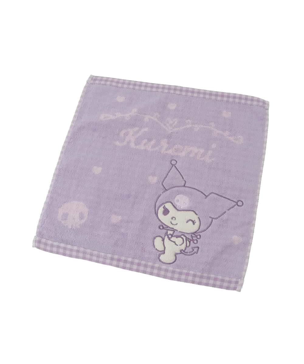 KGYGD17006 a.v.v KIDS(アー・ヴェ・ヴェ) [KIDS]【クロミ】キュートスカルミニタオル ラベンダー