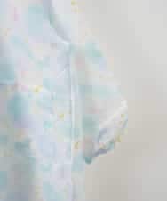 KGYJJ50034 a.v.v KIDS(アー・ヴェ・ヴェ) [KIDS]ｏｒａｎｇｅ　ｂｏｎｂｏｎユニコーンレインコート[WEB限定サイズ] ライトブルー
