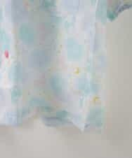 KGYJJ50034 a.v.v KIDS(アー・ヴェ・ヴェ) [KIDS]ｏｒａｎｇｅ　ｂｏｎｂｏｎユニコーンレインコート[WEB限定サイズ] ライトブルー