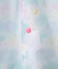 KGYJJ50034 a.v.v KIDS(アー・ヴェ・ヴェ) [KIDS]ｏｒａｎｇｅ　ｂｏｎｂｏｎユニコーンレインコート[WEB限定サイズ] ライトブルー