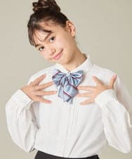 KGYTA01016 a.v.v KIDS(アー・ヴェ・ヴェ) [KIDS]【卒服】スクールリボン ライトブルー