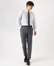 KHBEA01044 a.v.v MEN(アー・ヴェ・ヴェ) 【累計2万枚販売】エッフェル塔刺繡オックスボタンダウンシャツ ブルー