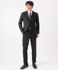 KHBEA01044 a.v.v MEN(アー・ヴェ・ヴェ) 【累計2万枚販売】エッフェル塔刺繡オックスボタンダウンシャツ ブルー