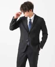 KHBEA01044 a.v.v MEN(アー・ヴェ・ヴェ) 【累計2万枚販売】エッフェル塔刺繡オックスボタンダウンシャツ ブルー
