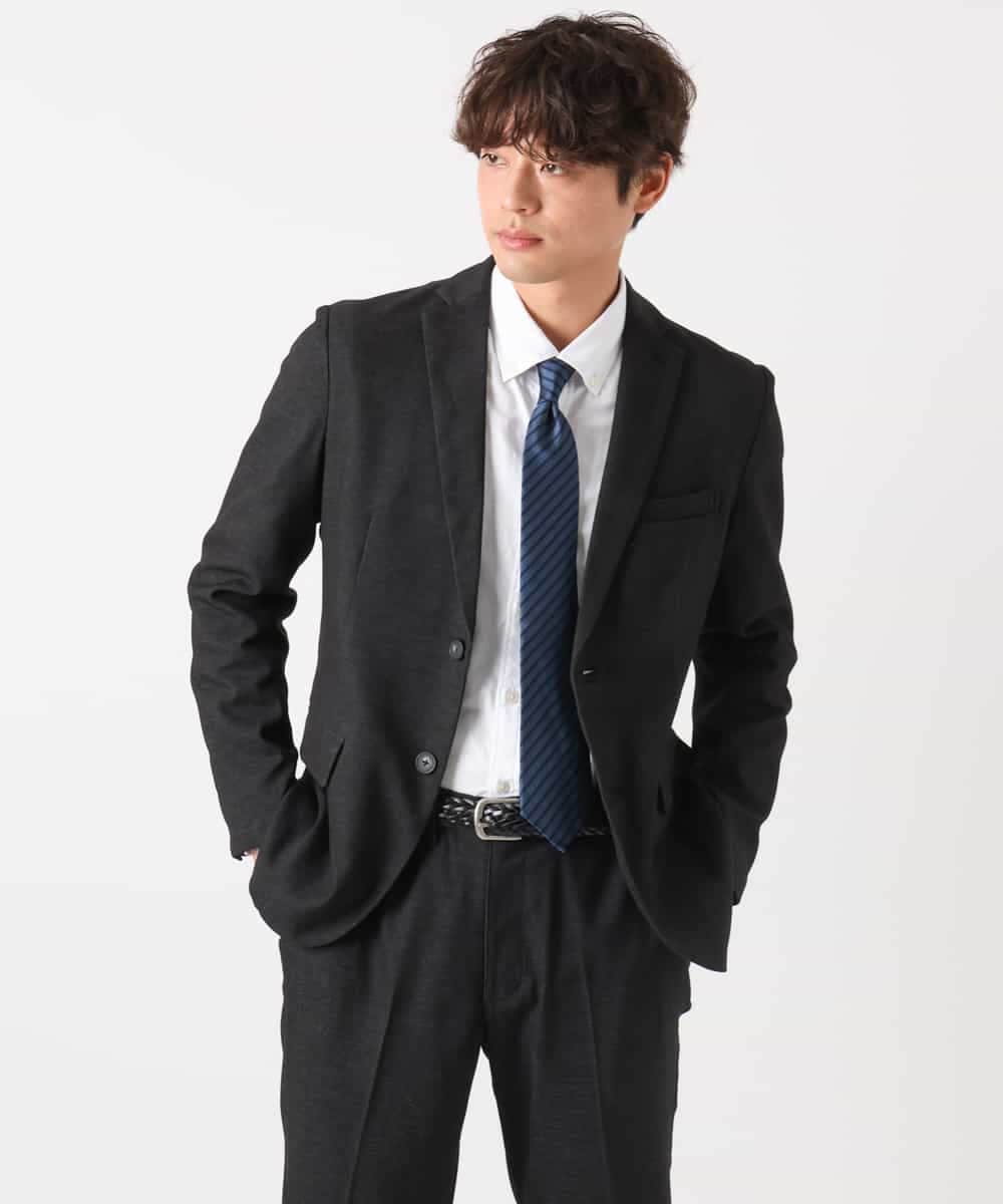 KHBEA01044 a.v.v MEN(アー・ヴェ・ヴェ) 【累計2万枚販売】エッフェル塔刺繡オックスボタンダウンシャツ ブルー