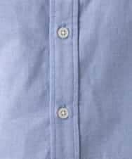 KHBEA01044 a.v.v MEN(アー・ヴェ・ヴェ) 【累計2万枚販売】エッフェル塔刺繡オックスボタンダウンシャツ ブルー