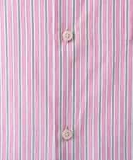 KHBED03064 a.v.v MEN(アー・ヴェ・ヴェ) 【洗濯機で洗える/毛玉になりにくい】ワイドストレッチストライプシャツ ブルー