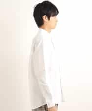 KHBEG01039 a.v.v MEN(アー・ヴェ・ヴェ) イージーケアオックスボタンダウンシャツ[WEB限定サイズ] ホワイト