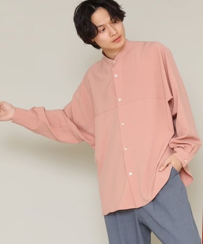 KHBES91059 a.v.v MEN ワンサイズドルマンシャツ