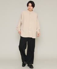 KHBES91059 a.v.v MEN(アー・ヴェ・ヴェ) ワンサイズドルマンシャツ オレンジ