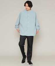 KHBES91059 a.v.v MEN(アー・ヴェ・ヴェ) ワンサイズドルマンシャツ オレンジ