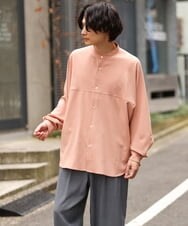 KHBES91059 a.v.v MEN(アー・ヴェ・ヴェ) ワンサイズドルマンシャツ オレンジ