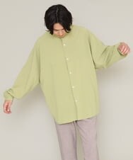 KHBES91059 a.v.v MEN(アー・ヴェ・ヴェ) ワンサイズドルマンシャツ オレンジ
