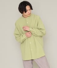KHBES91059 a.v.v MEN(アー・ヴェ・ヴェ) ワンサイズドルマンシャツ オレンジ