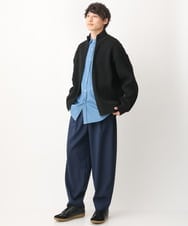 KHBEV06069 a.v.v MEN(アー・ヴェ・ヴェ) ワイドシルエットデニムシャツ ライトブルー