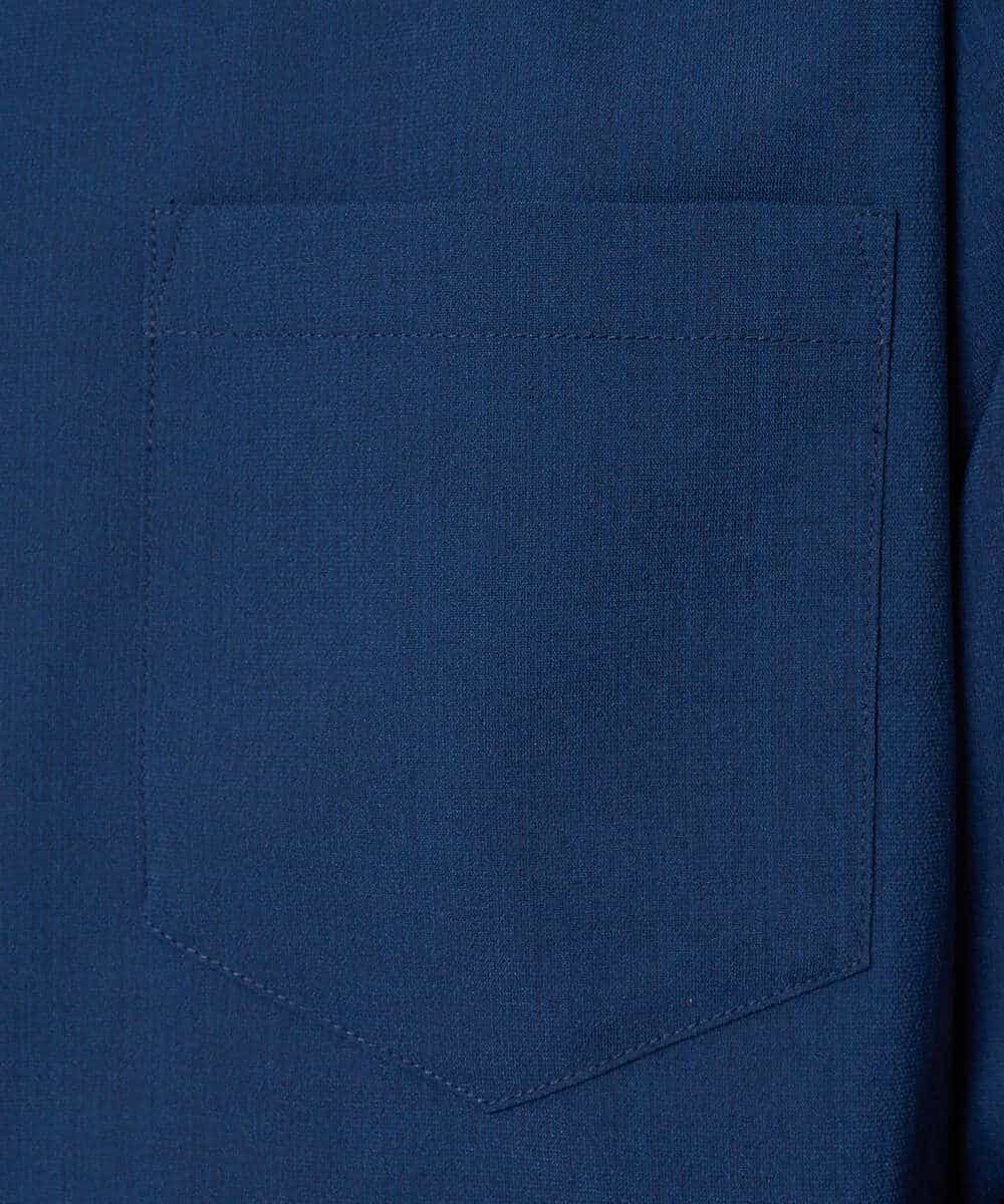 KHBFD17054 a.v.v MEN(アー・ヴェ・ヴェ) 【イージーケア/洗濯機で洗える/速乾/毛玉になりにくい/ストレッチ】リライトワイドシルエットシャツ ダークグレー