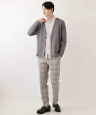 KHBFP01039 a.v.v MEN(アー・ヴェ・ヴェ) 【S-XXL/吸水速乾】イージーケアオックスボタンダウンシャツ ベージュ