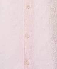 KHBGD37064 a.v.v MEN(アー・ヴェ・ヴェ) 【イージーケア/洗濯機で洗える/毛玉になりにくい/ストレッチ】メッシュシアサッカーシチブソデシャツ ブルー