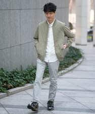 KHBGD43049 a.v.v MEN(アー・ヴェ・ヴェ) 【イージーケア/洗濯機で洗える/速乾/接触冷感/毛玉になりにくい】オックスハンソデシャツ ホワイト