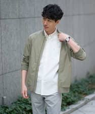 KHBGD43049 a.v.v MEN(アー・ヴェ・ヴェ) 【イージーケア/洗濯機で洗える/速乾/接触冷感/毛玉になりにくい】オックスハンソデシャツ ホワイト