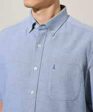 KHBGD43049 a.v.v MEN(アー・ヴェ・ヴェ) 【イージーケア/洗濯機で洗える/速乾/接触冷感/毛玉になりにくい】オックスハンソデシャツ ホワイト