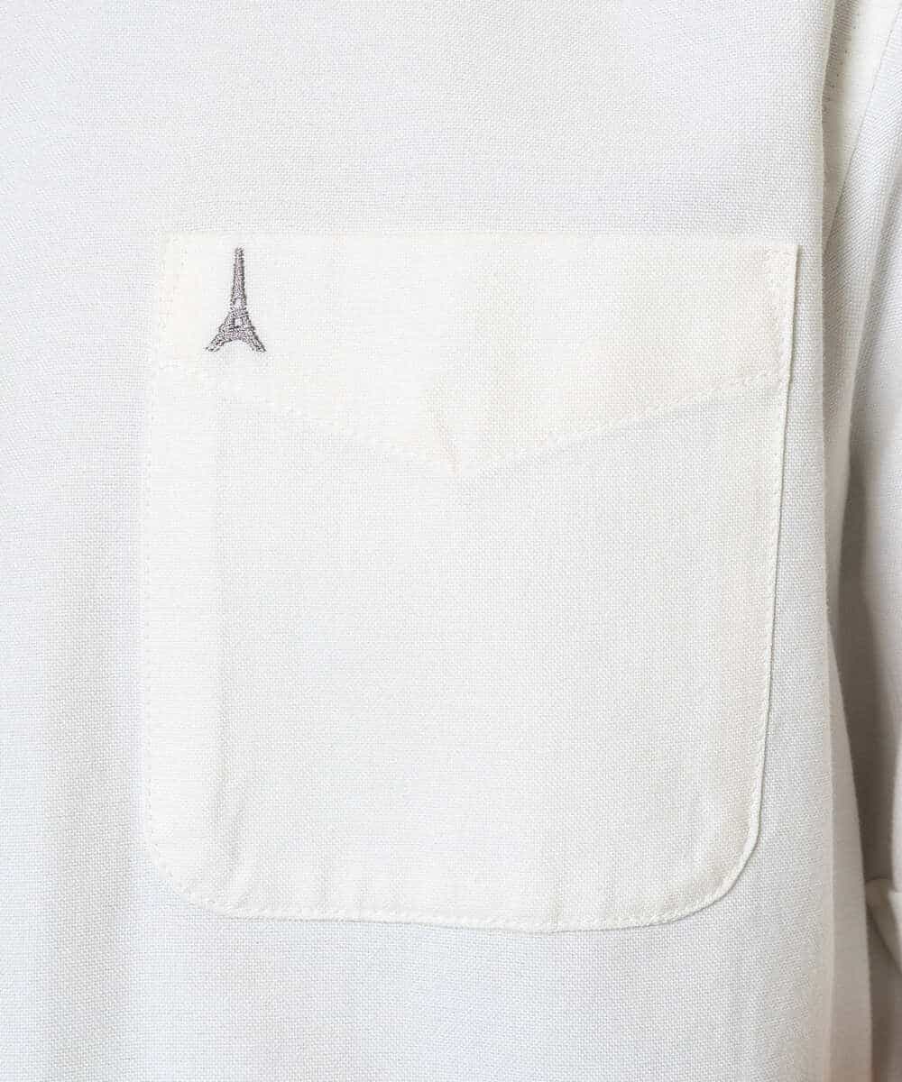 KHBGD43049 a.v.v MEN(アー・ヴェ・ヴェ) 【イージーケア/洗濯機で洗える/速乾/接触冷感/毛玉になりにくい】オックスハンソデシャツ ホワイト