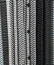 KHBGD61069 a.v.v MEN(アー・ヴェ・ヴェ) 【洗濯機で洗える】ワイドストライプゴブソデオープンカラーシャツ ダークグレー