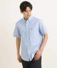 KHBGP43039 a.v.v MEN(アー・ヴェ・ヴェ) 【S-XXL】オックス半袖シャツ ライトブルー