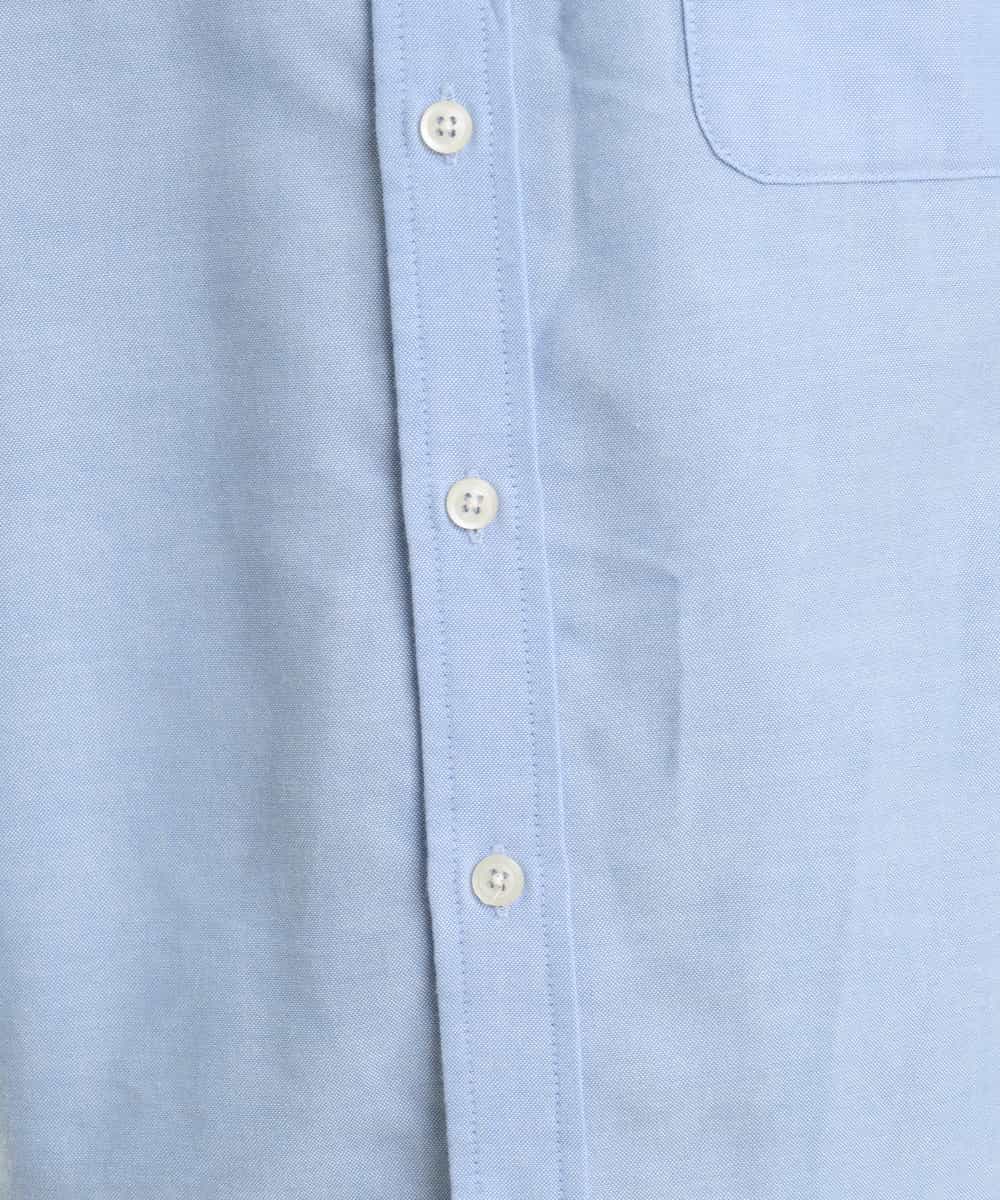 KHBGP43039 a.v.v MEN(アー・ヴェ・ヴェ) 【S-XXL】オックス半袖シャツ ライトブルー
