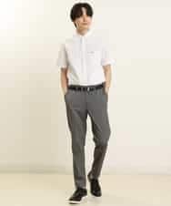 KHBGP43039 a.v.v MEN(アー・ヴェ・ヴェ) 【S-XXL】オックス半袖シャツ ライトブルー