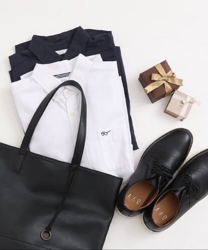 KHBGS43044 a.v.v MEN 【S-XXL】オックス半袖シャツ