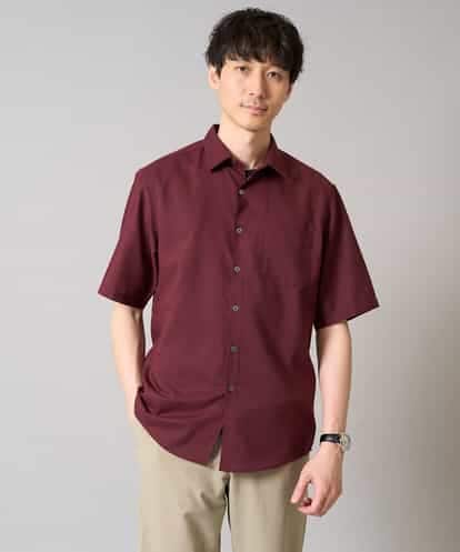 KHBHA70049 a.v.v MEN 【速乾/イージーケア】リネン混半袖シャツ
