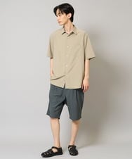 KHBHA77049 a.v.v MEN(アー・ヴェ・ヴェ) 【イージーケア/接触冷感】レギュラーカラーシャツ/リライト夏2【吸水速乾/UVカット】 ベージュ