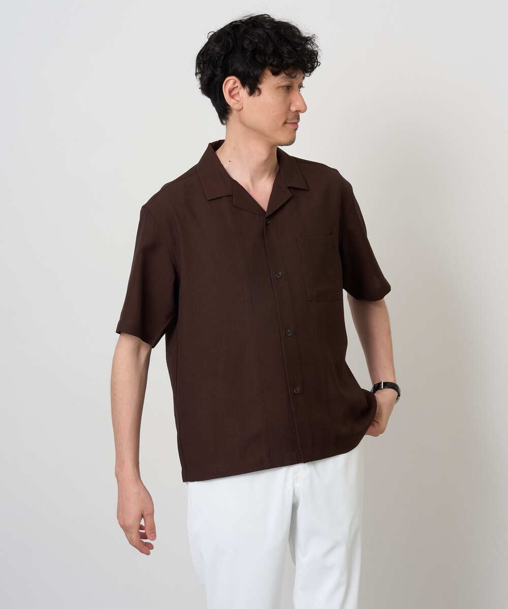 LE L’ECHOPPE ブラウン ポロシャツ LE SEED STITCH｜「LE」から新型となるポロシャツをリリース。｜L