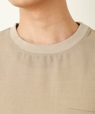 KHBHP62059 a.v.v MEN(アー・ヴェ・ヴェ) 【S-XXL/2SET】カットソー付きシャツプルオーバー ブラウン