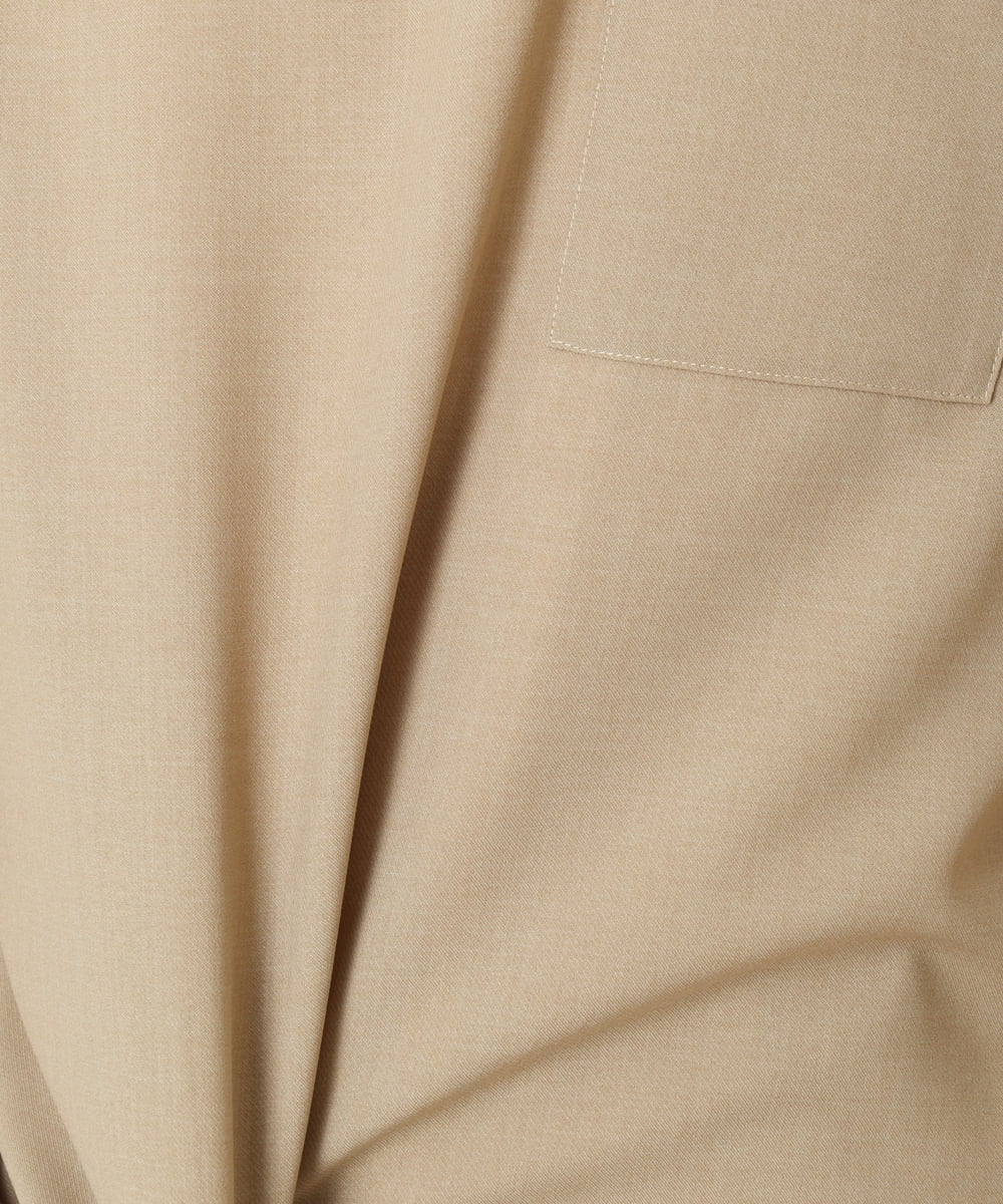 KHBHP62059 a.v.v MEN(アー・ヴェ・ヴェ) 【S-XXL/2SET】カットソー付きシャツプルオーバー ブラウン