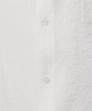 KHBHS80059 a.v.v MEN(アー・ヴェ・ヴェ) 【接触冷感】シアーワッシャーワイドシルエットシャツ(五分袖) ライトブルー