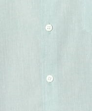 KHBHV70044 a.v.v MEN(アー・ヴェ・ヴェ) 【定番アイテム】リネン混シャツ　半袖（さらリネシリーズ） ミント