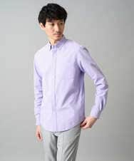 KHBJA01049 a.v.v MEN(アー・ヴェ・ヴェ) 【イージーケア/速乾/毛玉になりにくい】ボタンダウンオックスシャツ ホワイト