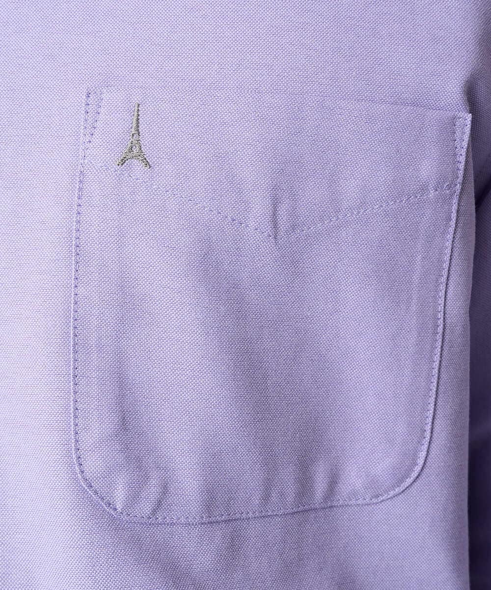 KHBJA01049 a.v.v MEN(アー・ヴェ・ヴェ) 【イージーケア/速乾/毛玉になりにくい】ボタンダウンオックスシャツ ホワイト