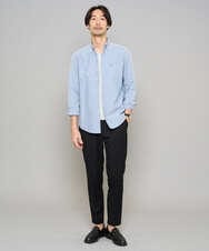 KHBJA01049 a.v.v MEN(アー・ヴェ・ヴェ) 【イージーケア/速乾/毛玉になりにくい】ボタンダウンオックスシャツ ホワイト