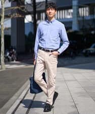 KHBJA01049 a.v.v MEN(アー・ヴェ・ヴェ) 人気No1シャツ【イージーケア/速乾/毛玉になりにくい】ボタンダウンオックスシャツ ホワイト