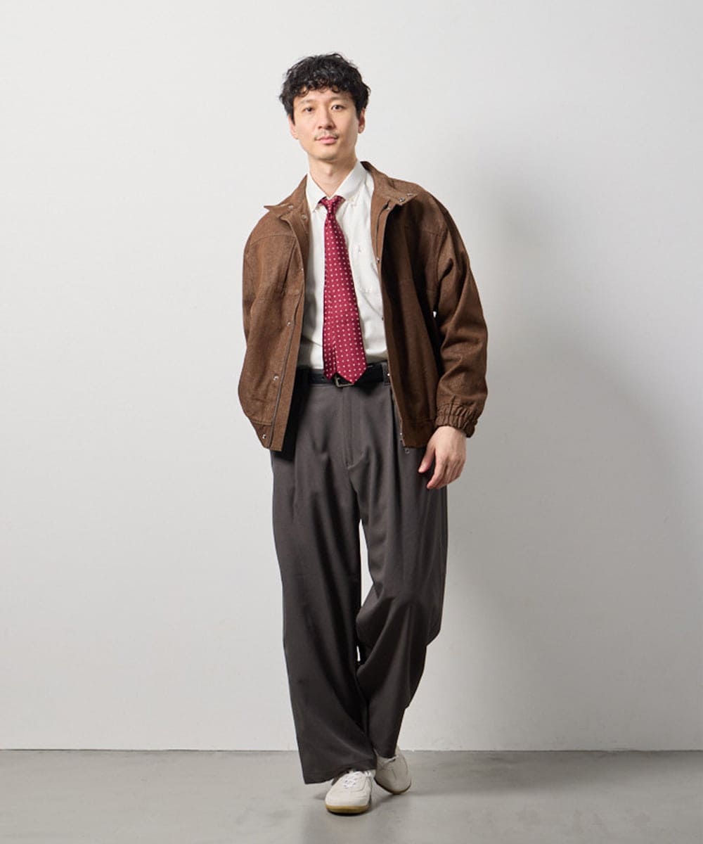 KHBJD01049 a.v.v MEN(アー・ヴェ・ヴェ) 累計22,000枚販売！！ボタンダウンオックスシャツ【速乾/洗濯機で洗える/イージーケア/毛玉になりにくい】 ダークグレー