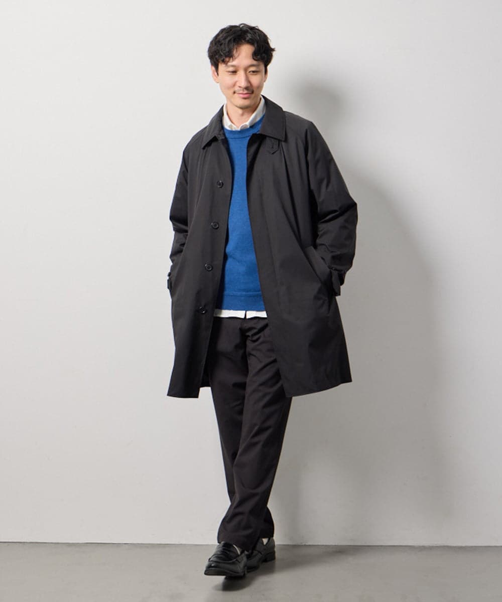 KHBJD01049 a.v.v MEN(アー・ヴェ・ヴェ) 累計22,000枚販売！！ボタンダウンオックスシャツ【速乾/洗濯機で洗える/イージーケア/毛玉になりにくい】 ダークグレー