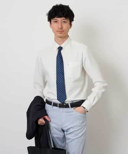KHBJD01049 a.v.v MEN 【速乾/洗濯機で洗える/イージーケア/毛玉になりにくい】ボタンダウンオックスシャツ