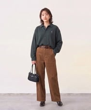 KHBJD11064 a.v.v MEN(アー・ヴェ・ヴェ) <ワンポイント刺繡が映える> ハニカムジャカードジャージーシャツ【イージーケア/洗濯機で洗える/遮熱/毛玉になりにくい】 ブラック
