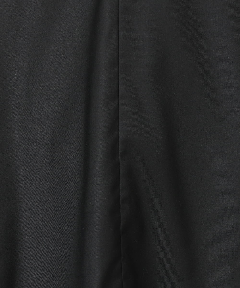 KHBJS25069 a.v.v MEN(アー・ヴェ・ヴェ) ハーフジップワイドシャツプルオーバー ブラック