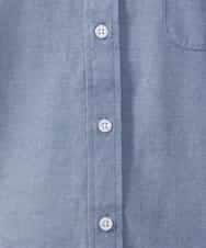 KHBJV01044 a.v.v MEN(アー・ヴェ・ヴェ) 【累計2万枚販売】エッフェル塔刺繍オックスボタンダウンシャツ ライトブラウン