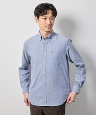 KHBLD20054 a.v.v MEN(アー・ヴェ・ヴェ) ＼大人気シャツに暖かさをプラス／サンライト起毛ストレッチ【蓄熱保温/イージーケア/洗濯機で洗える/微起毛/ストレッチ】 ホワイト